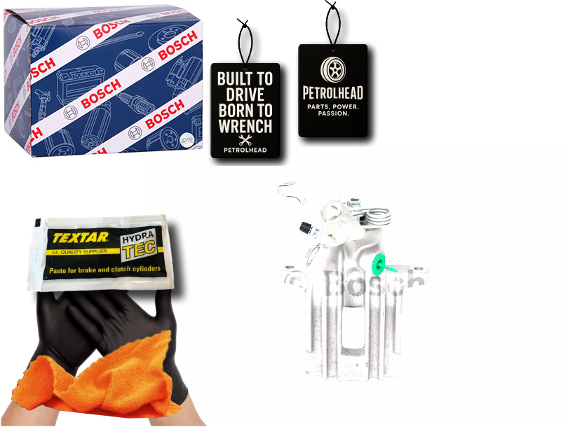 Brzdová Svorka Zadní Audi A3 Seat Altea Altea XL Le #Petrolhead Pro+ Kit6