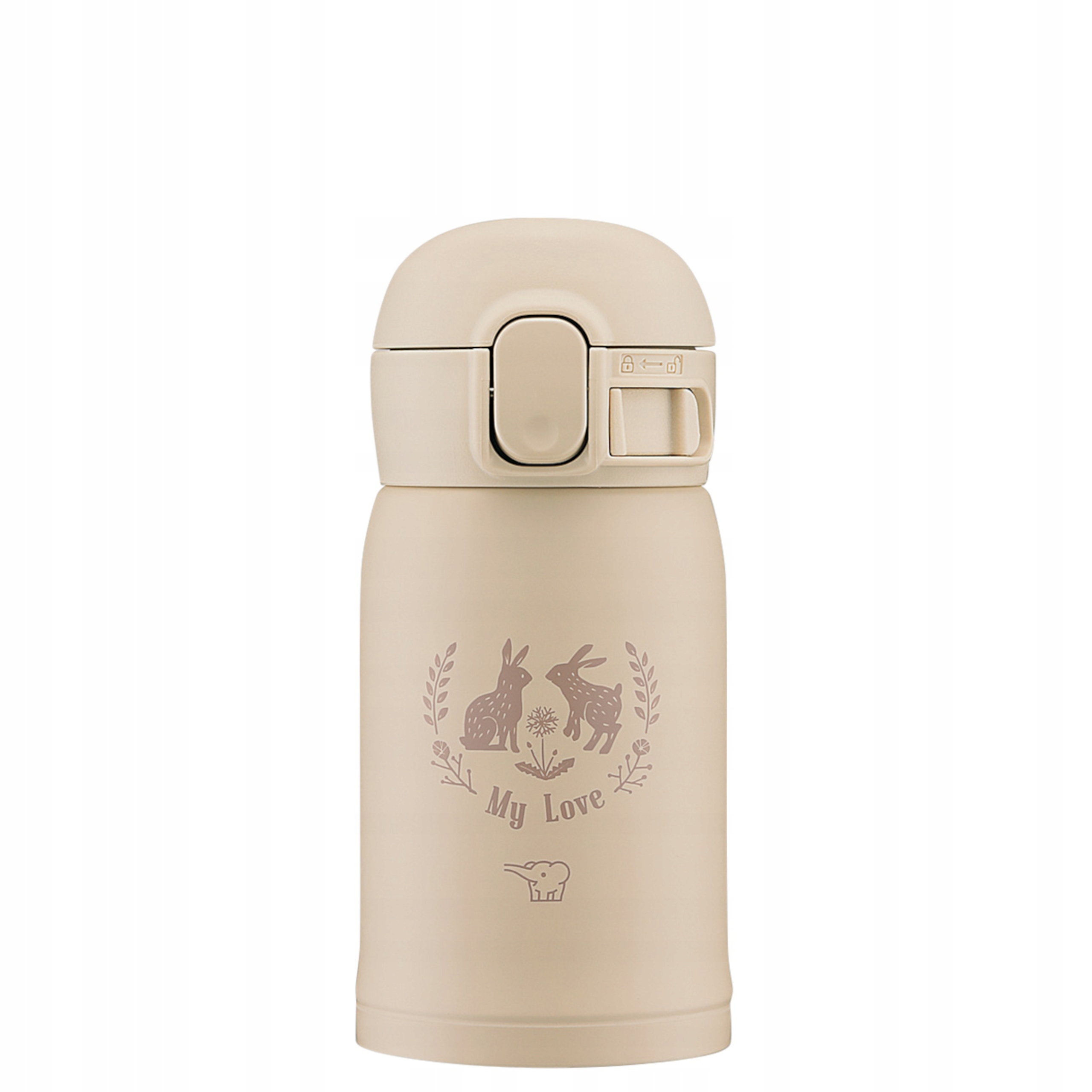 Zojirushi termohrnek z nerezová ocel SM-WP24CM 240 ml béžový