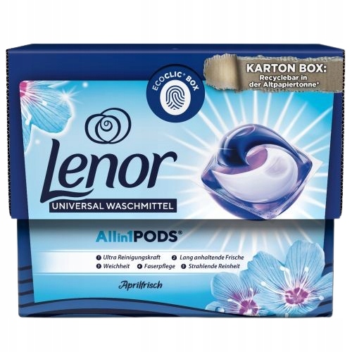 

Lenor Pods Kapsułki do prania 3in1 Aprilfrisch10sz