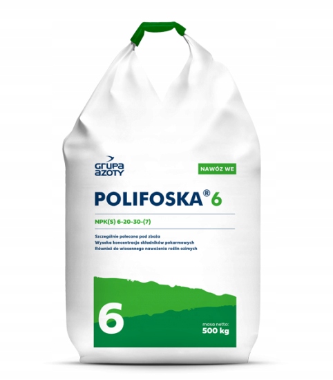 

Nawóz Polifoska 6 10 kg oryginał Grupa Azoty