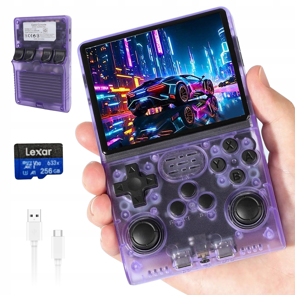 Przenośna Konsola Gier Retro R40S Pro 256GB Karta Mali G31MP2 Ips Hd