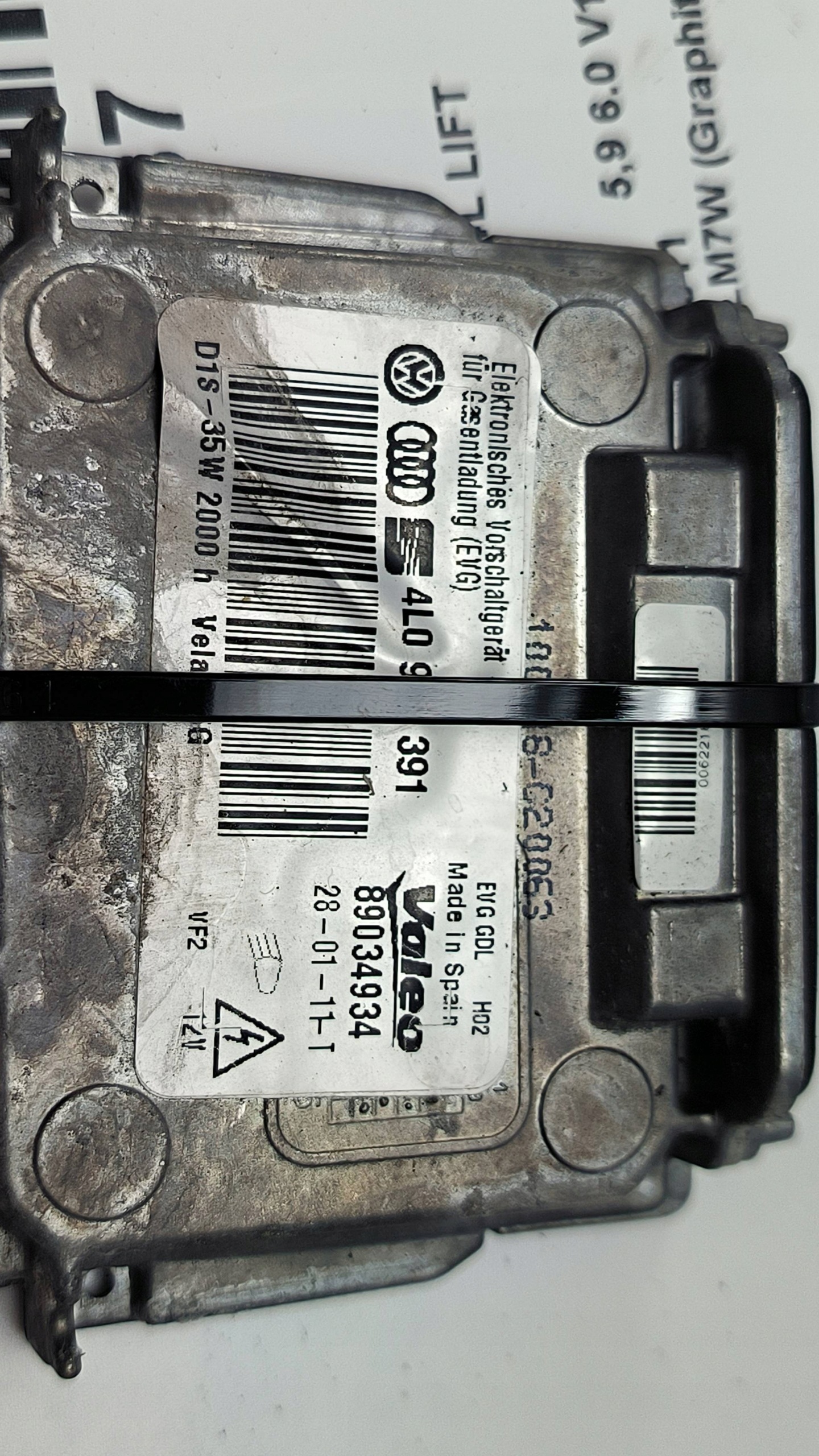 unité de contrôle XENON KSENON 4L0907391 AUDI Q7 et 4L LIFT
