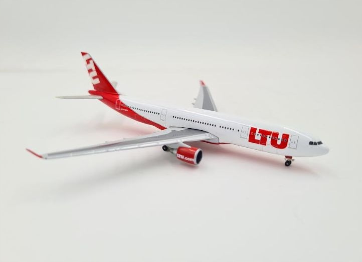 Model letadla Airbus A330-200 Ltu 1:500 Unikát!