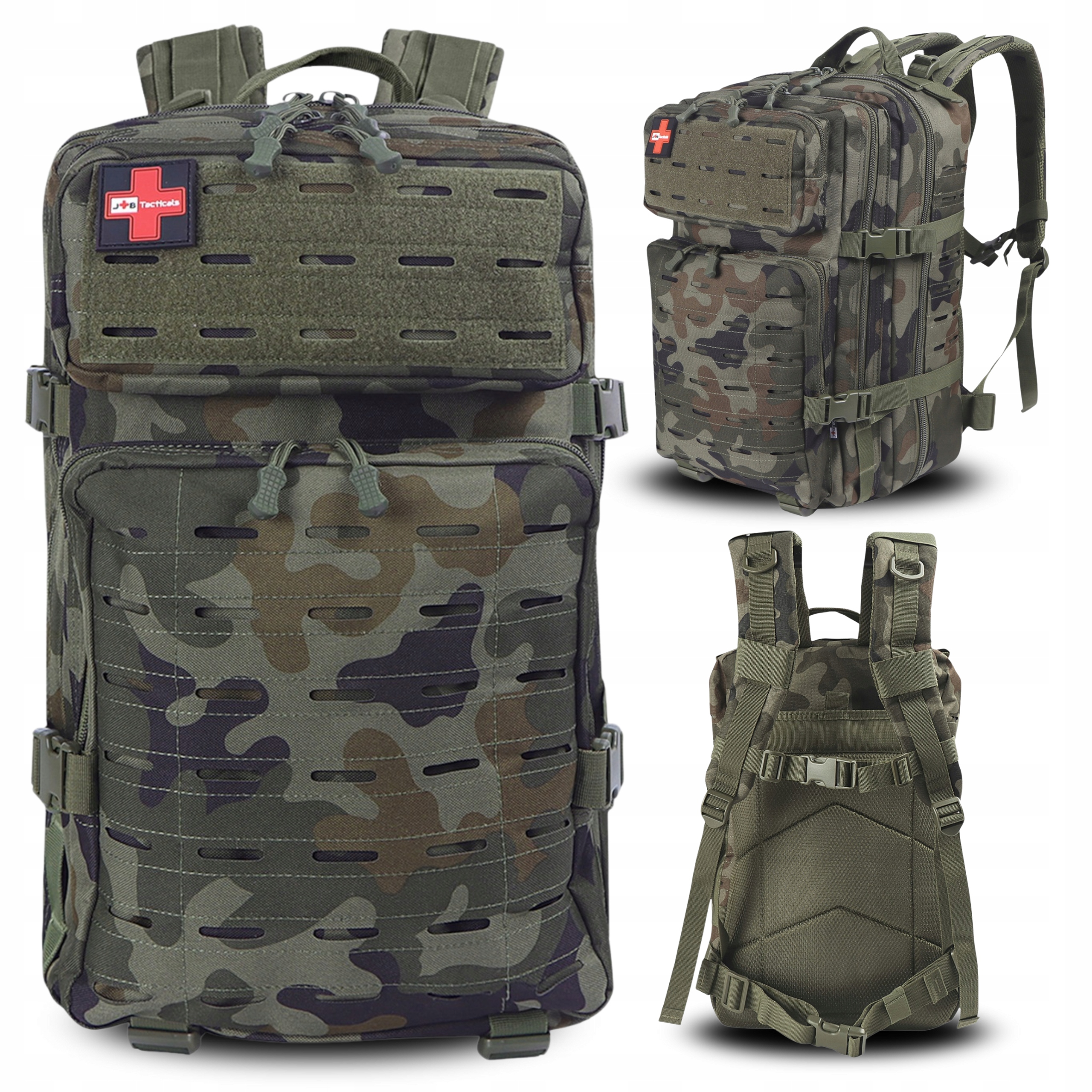 Plecak Wojskowy Taktyczny 45L Laser Cut WZ.93 Molle Militarny Turystyczny