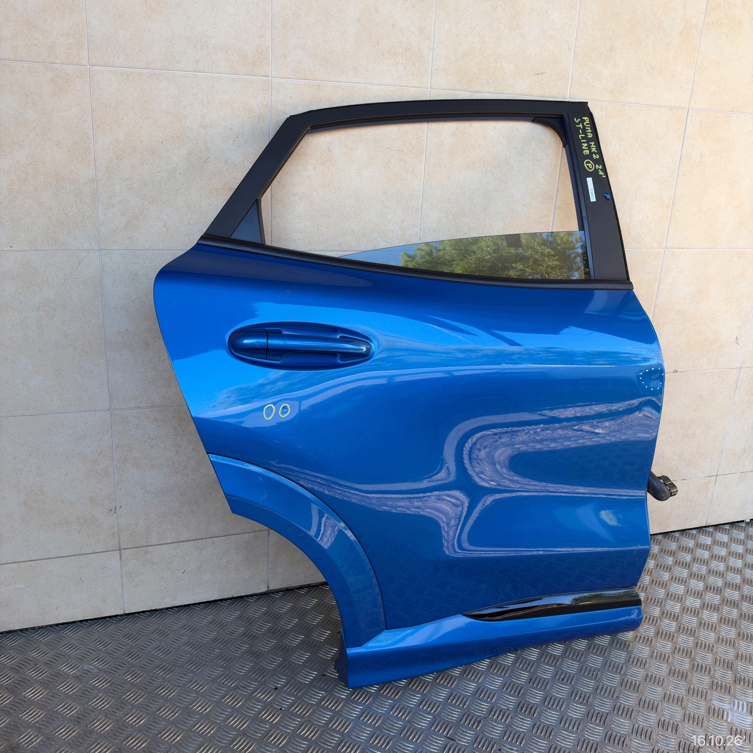 door complete rear. right FORD PUMA MK2 2021 year ST-LINE