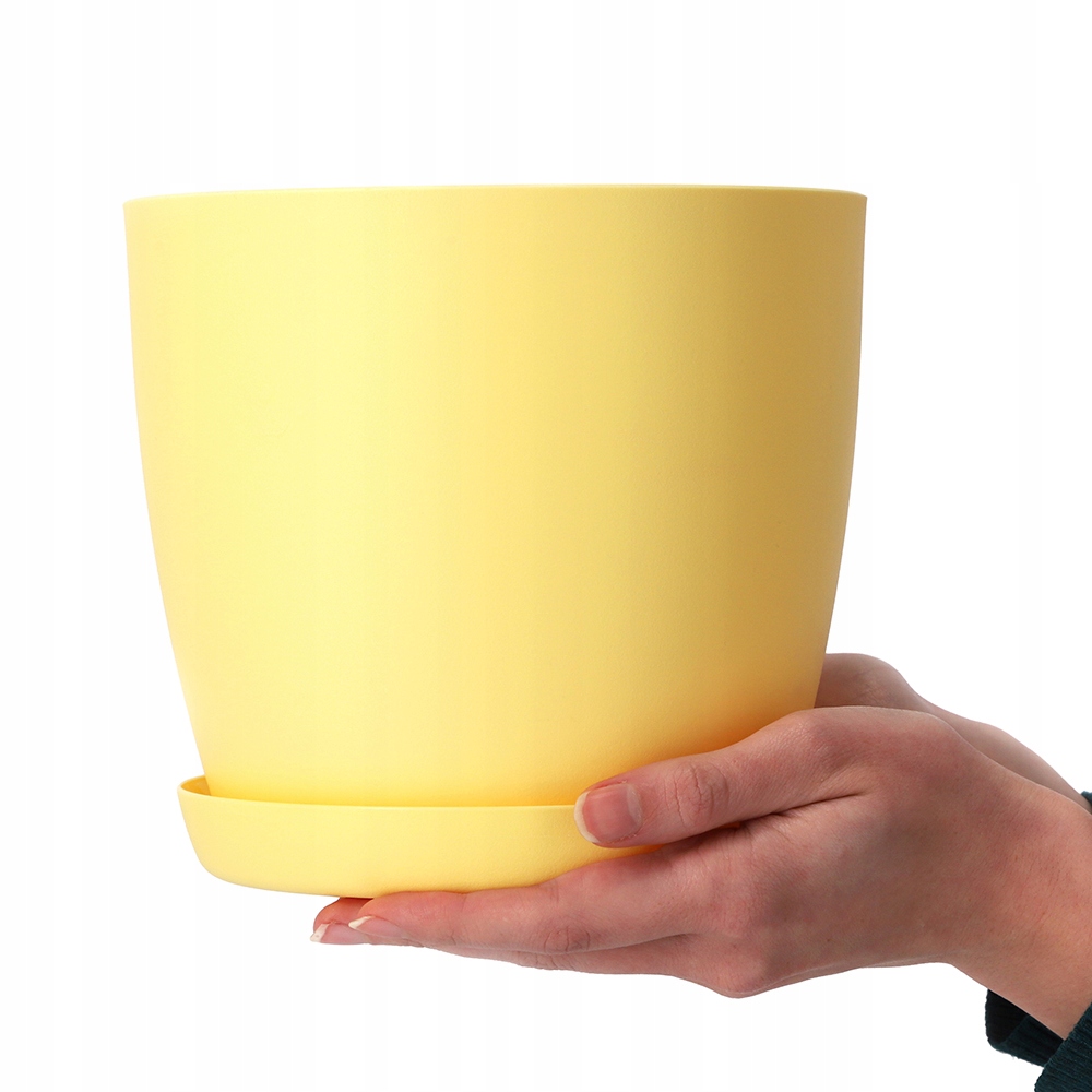 

Doniczka Osłonka Z Podstawką Donica 20cm