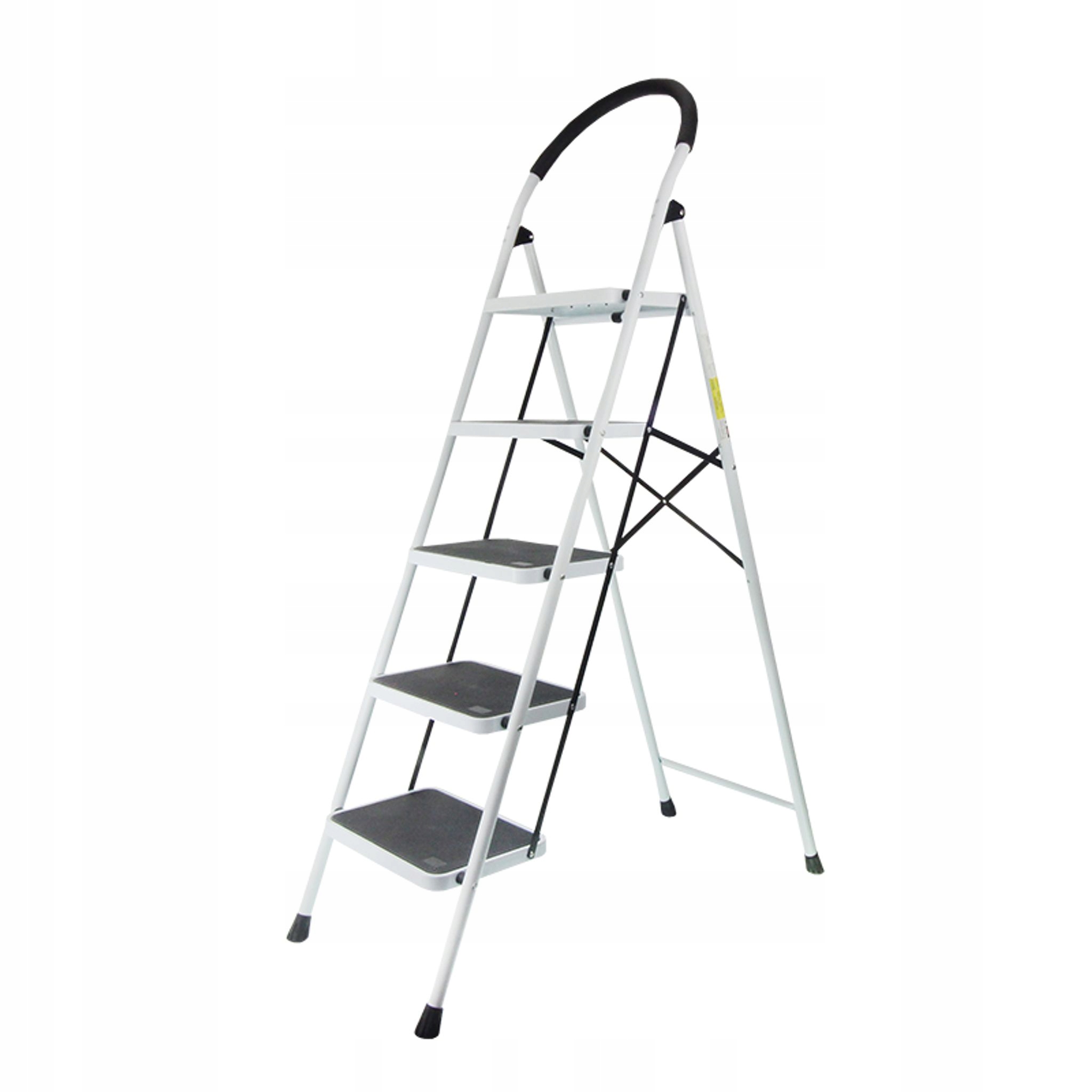 DRABINA STALOWA 5-STOPNIOWA DOMOWA