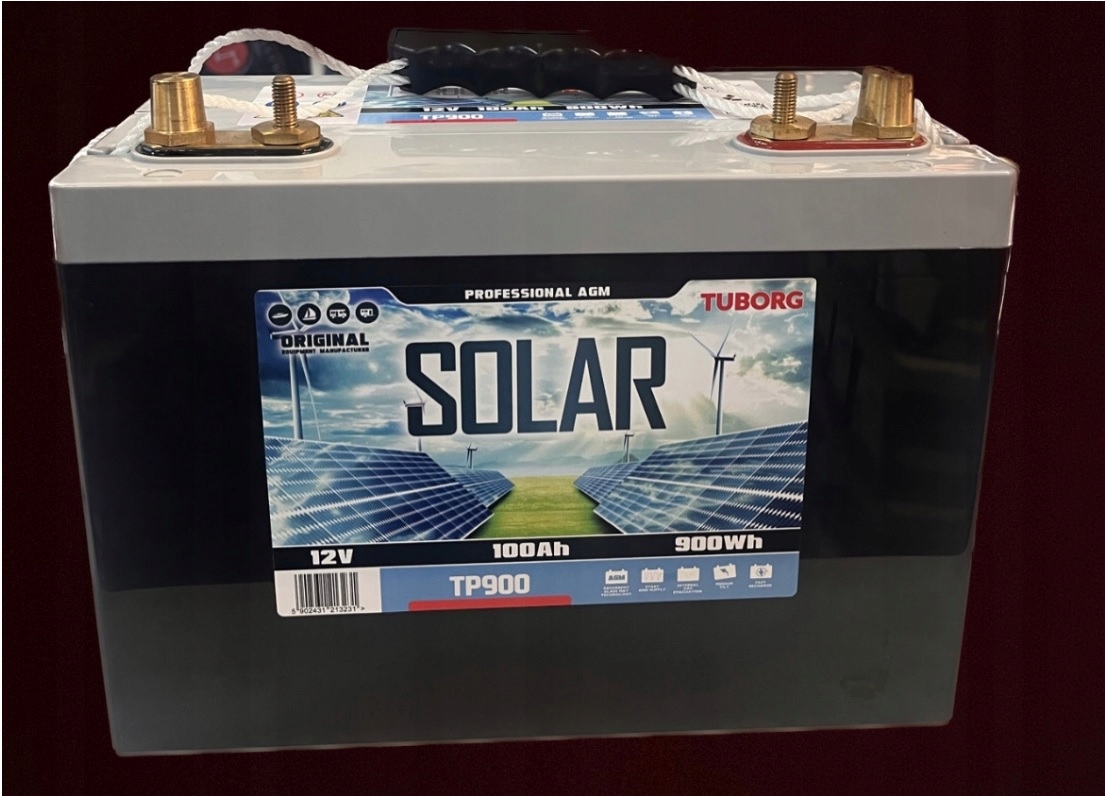 Батарея 100AH 800a Tuborg dual AGM TP900 Marine