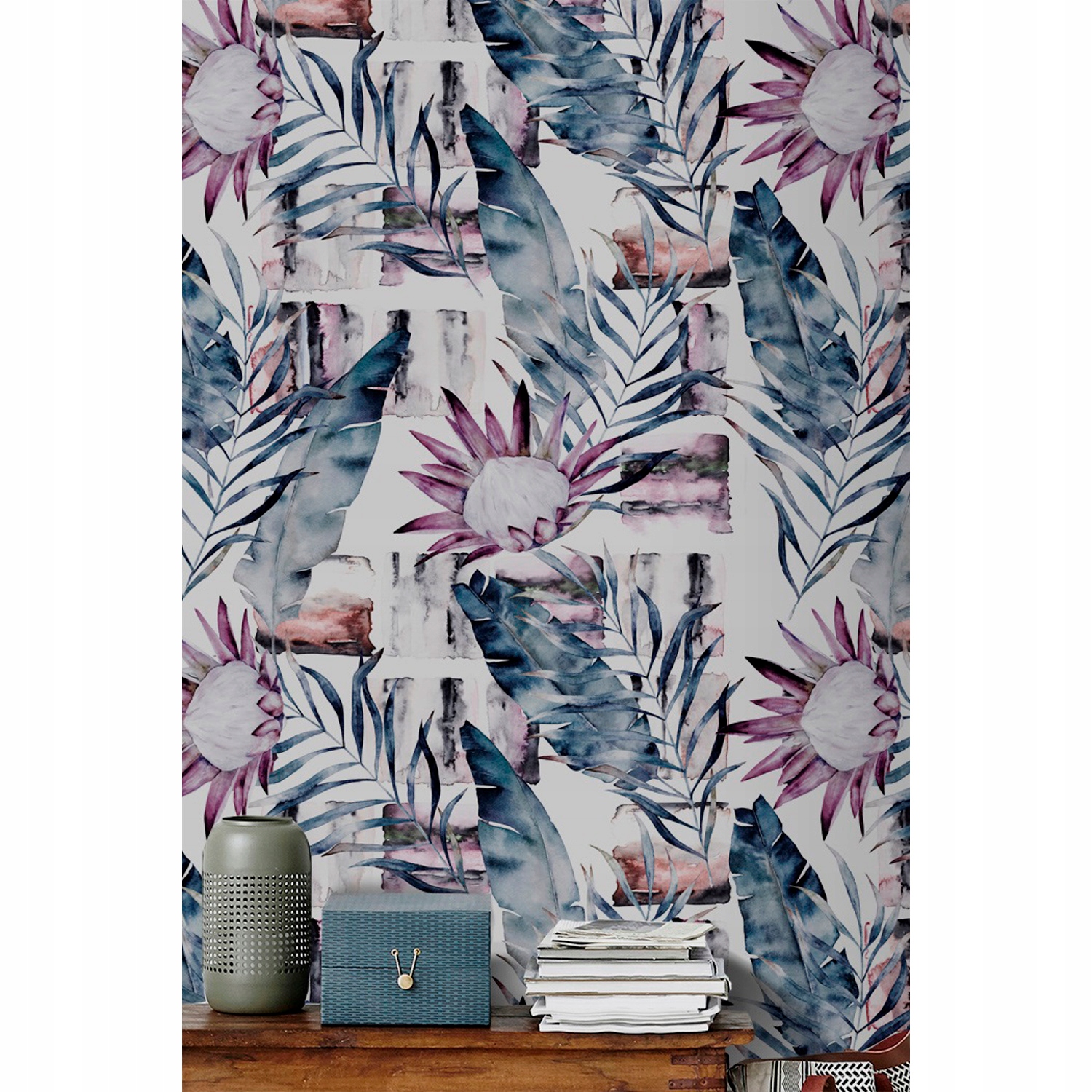 

Samoprzylepna tapeta na ścianę Kwiat lei 250x250cm