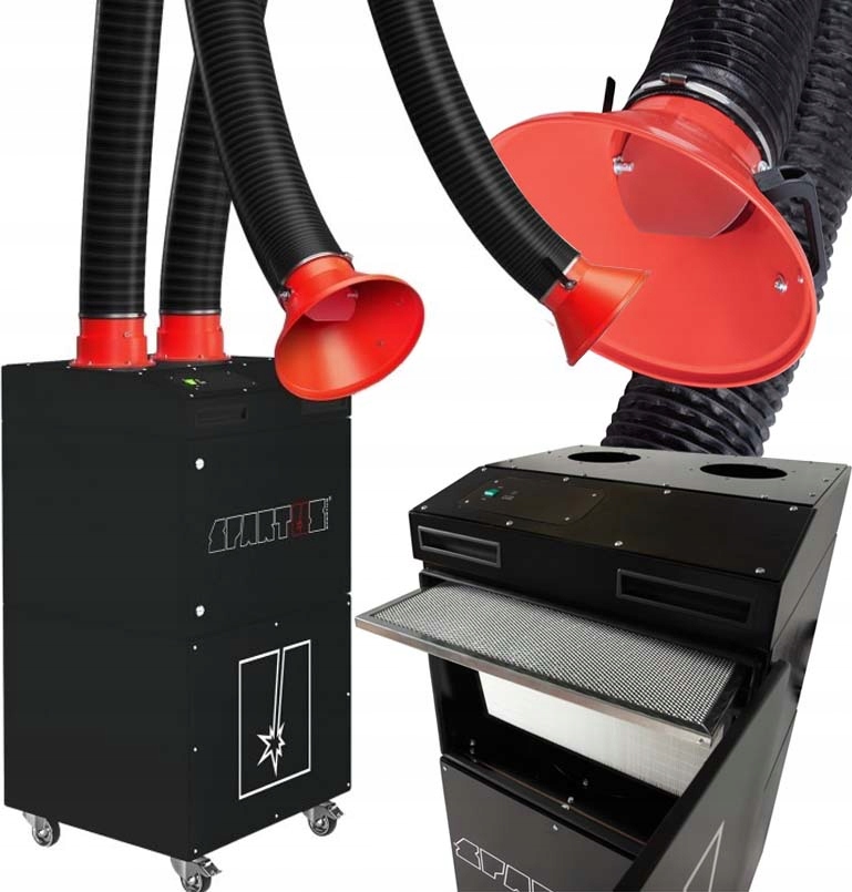 Mobilní Svařovací Odsávačka Filtru Spartus Airmaster Duo 2 m 230 V SP030-05-302