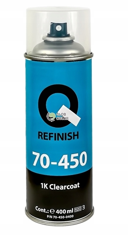 Спрей прозрачный лак блеск Q-Refinish 400ml