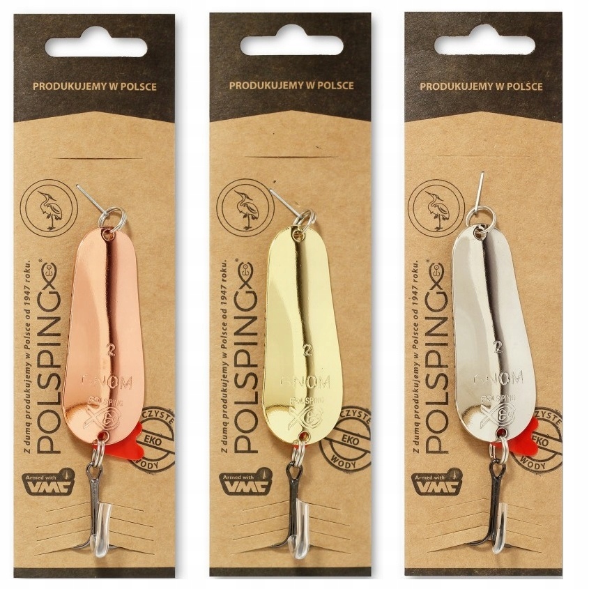 

Błystka Wahadłowa Polsping Gnom Nr 1 3