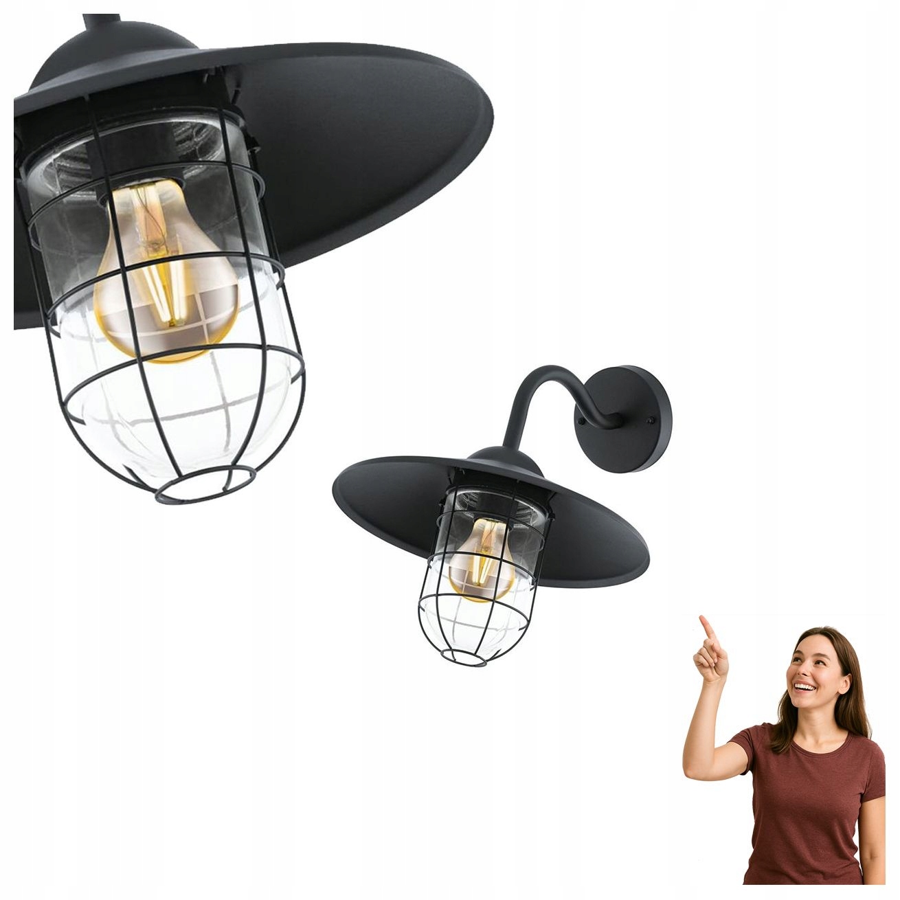 Venkovní nástěnné svítidlo Melgoa 94792 Eglo