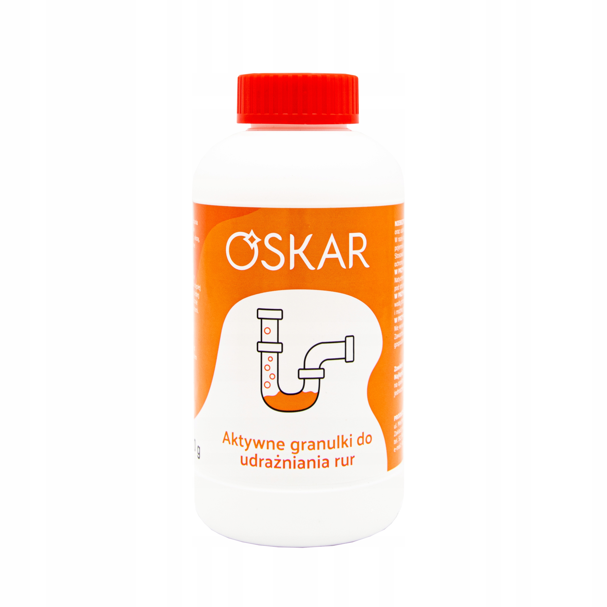 

Aktywne granulki do udrażniania rur Oskar 500g