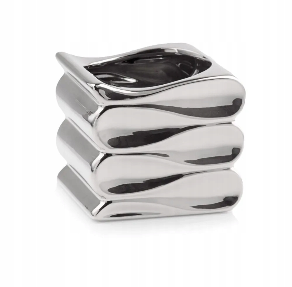 

Doniczka Osłonka Do Kwiatów Srebrna Fala Ceramika