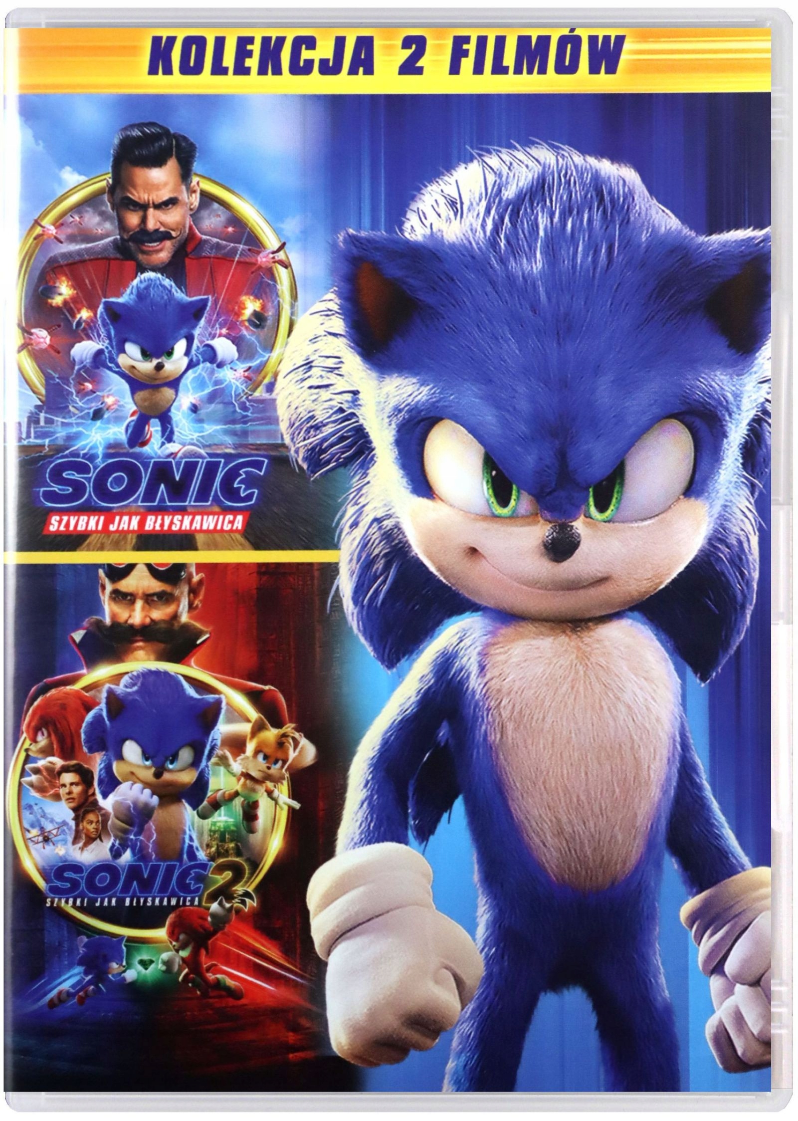 

Sonic. Szybki Jak Błyskawica. Kolekcja 2 Filmów (2