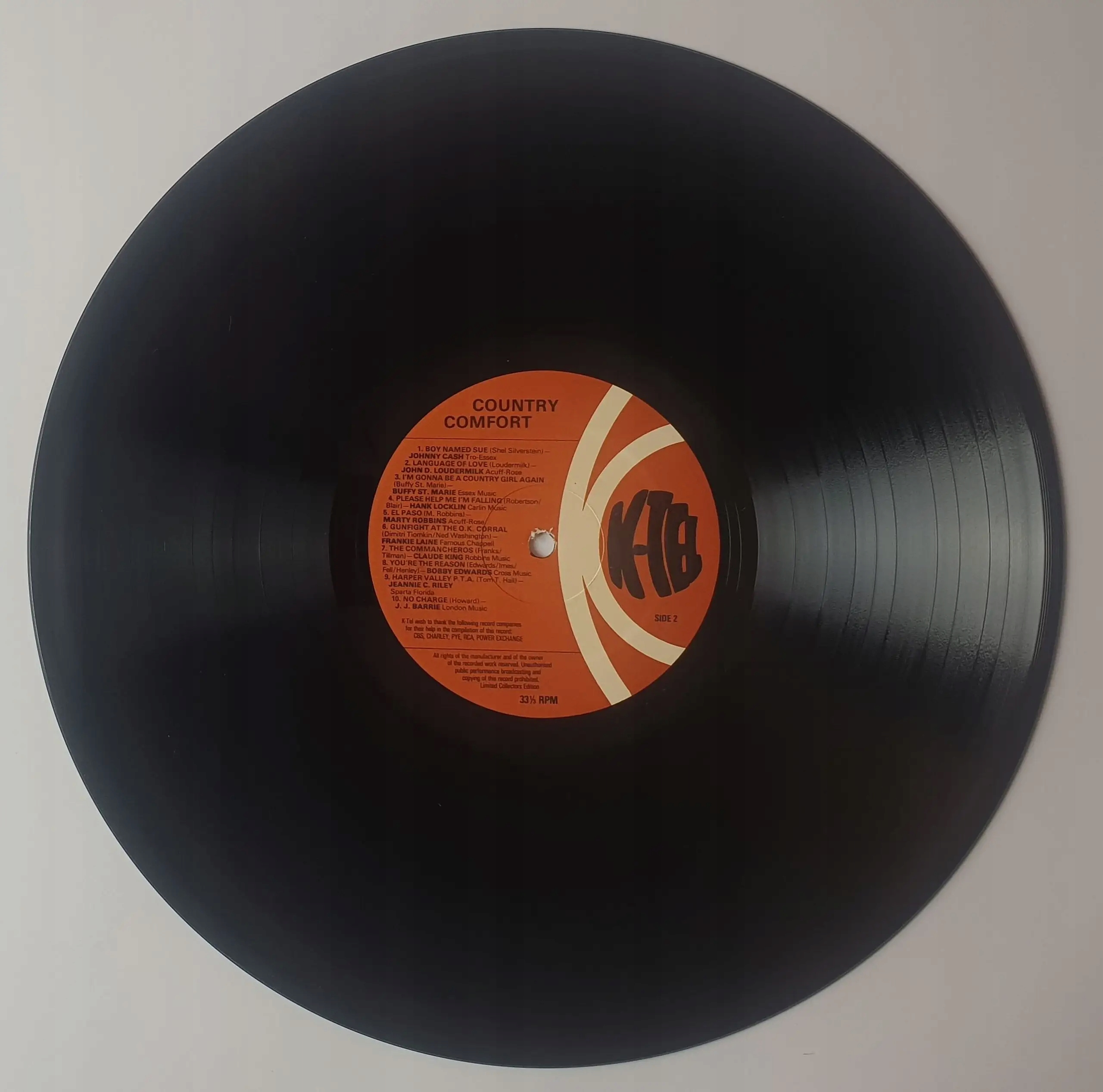 Winyl Country Comfort 1976 VG+ Wykonawca Various