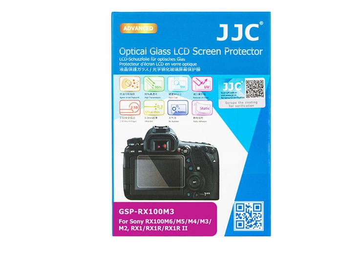 

Osłona na Ekran LCD do Sony Dsc RX100 II III Szkło
