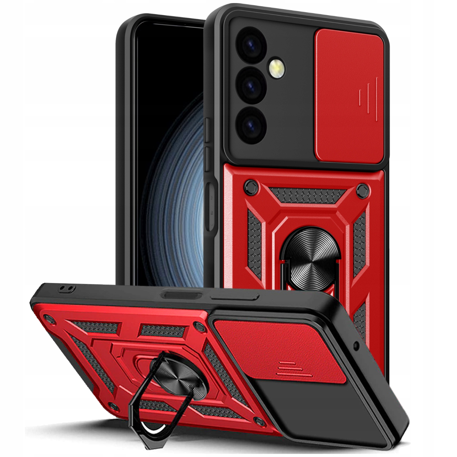 ETUI PANCERNE CASE COVER OBUDOWA FUTERAŁ RING do SAMSUNG GALAXY A15