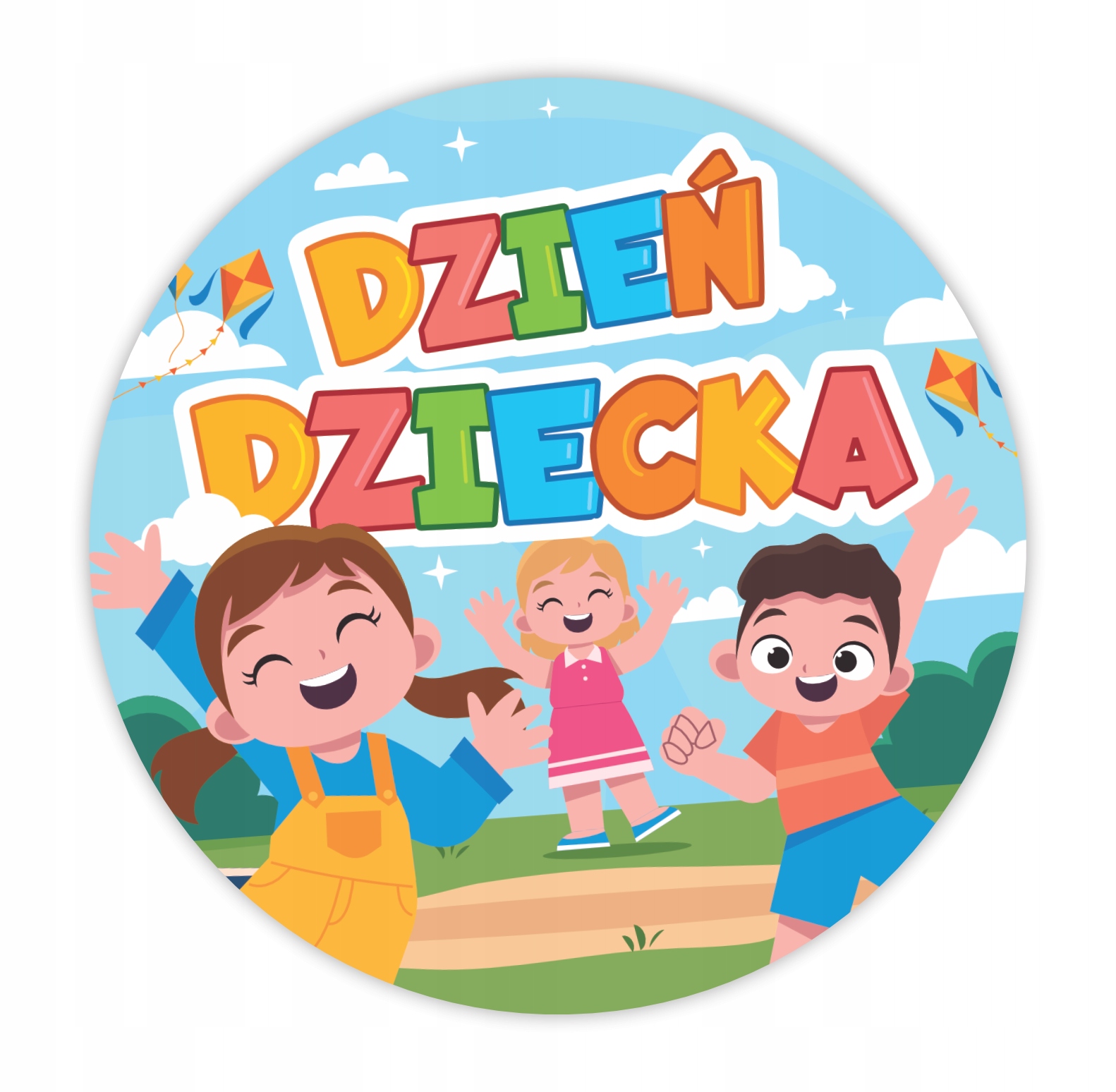 

Naklejki Na Dzień Dziecka Radość (24 Sztuki)