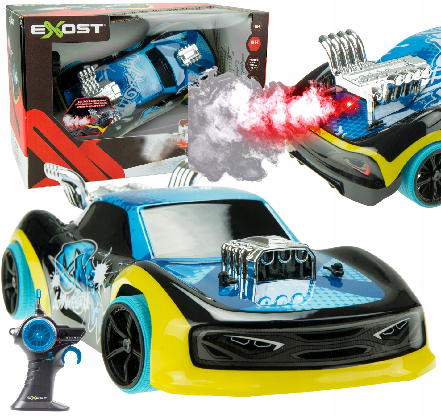 

Exost Xmoke Samochód Zdalnie Sterowany Rc Pojazd
