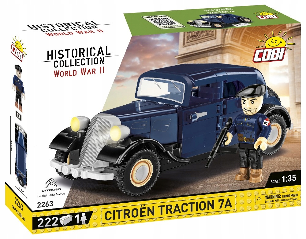 Коби Клоки 1934 Citroen Traction 7A 2263