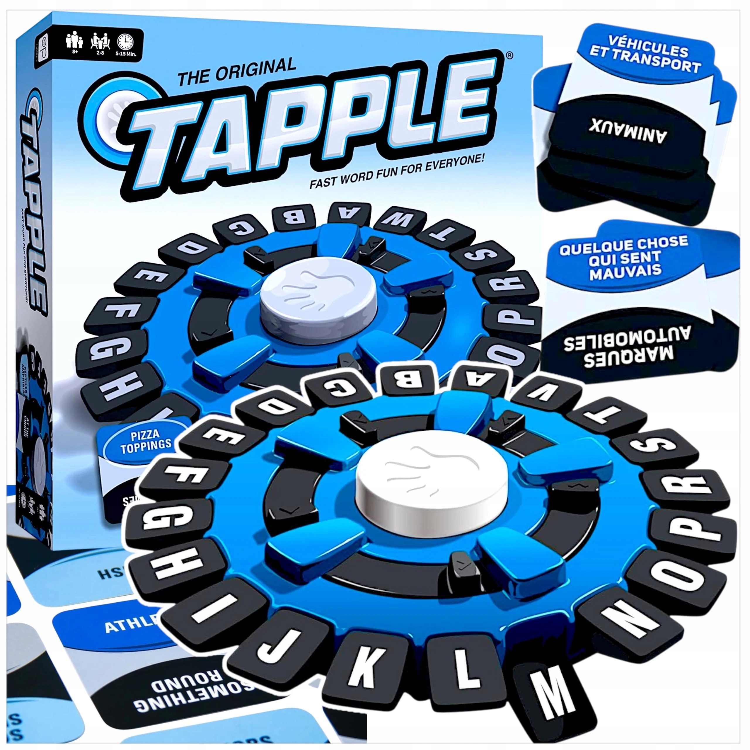 TAPPLE WORD GAME СЕМЕЙНАЯ КРЕАТИВНАЯ НАСТОЛЬНАЯ ИГРА С БУКВАМИ СЕМЕЙНАЯ ЗАБАВНАЯ ИГРА