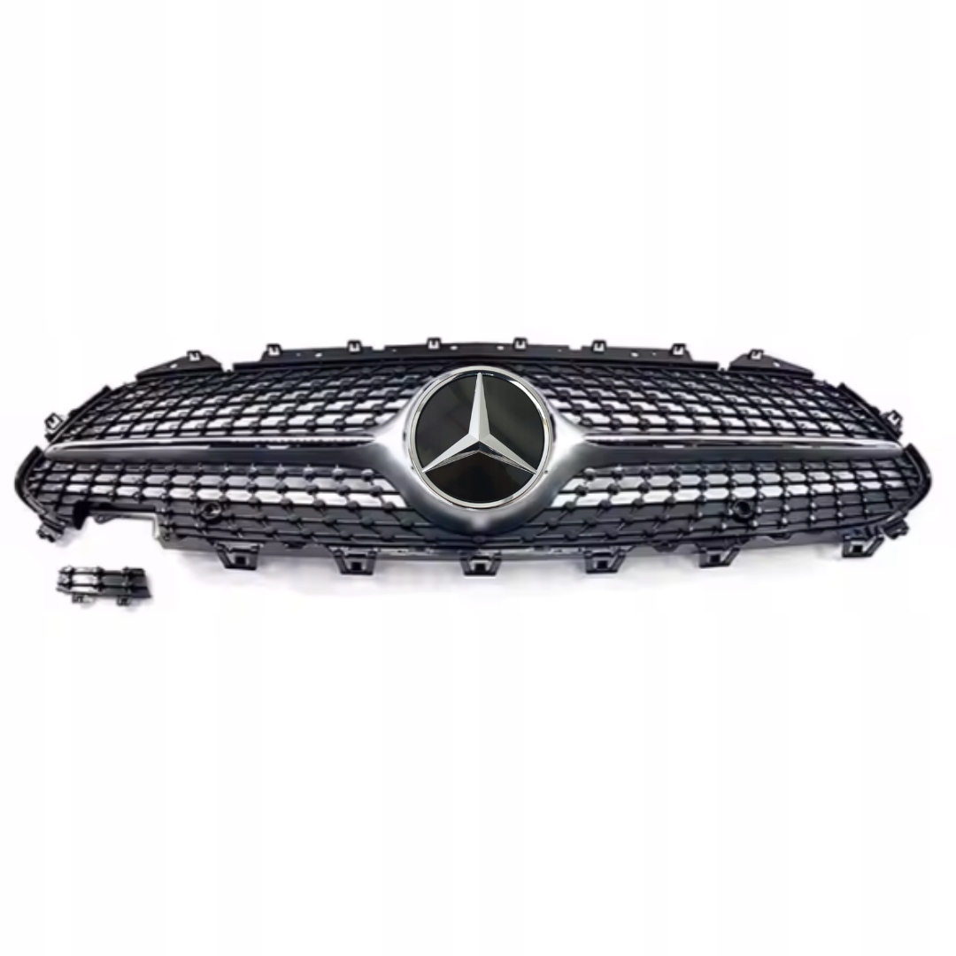 Mercedes Cls Třída W257 C257 2018- Atrapa Gril Černá Diamantová Známka