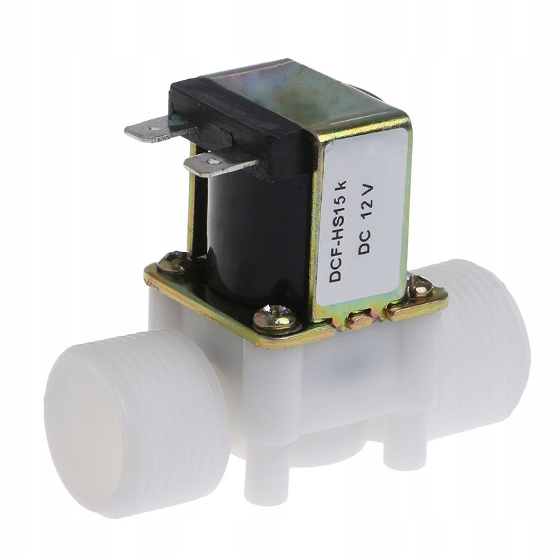 Elektrozawór 12V, 0,02~0,7MPa, gwint 1/2"
