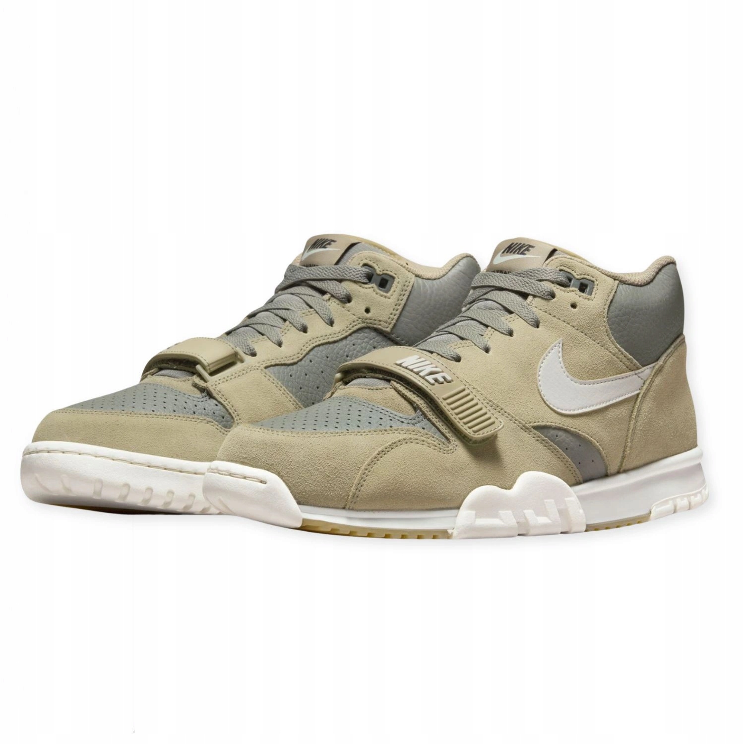 Pánské boty Nike Air Trainer 1 olivové, kotníkové, kožené, sportovní vel. 41