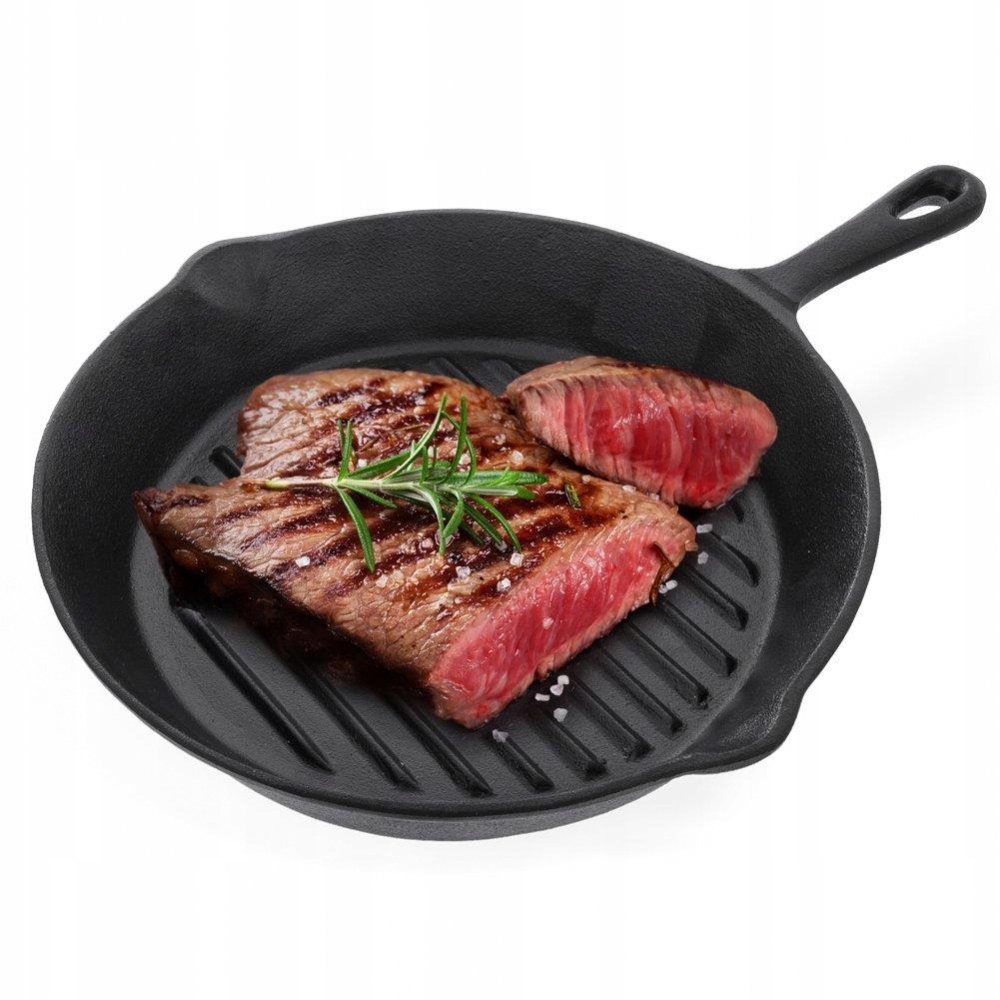 

Patelnia Grillowa żeliwna Hierro Profundo 24 cm