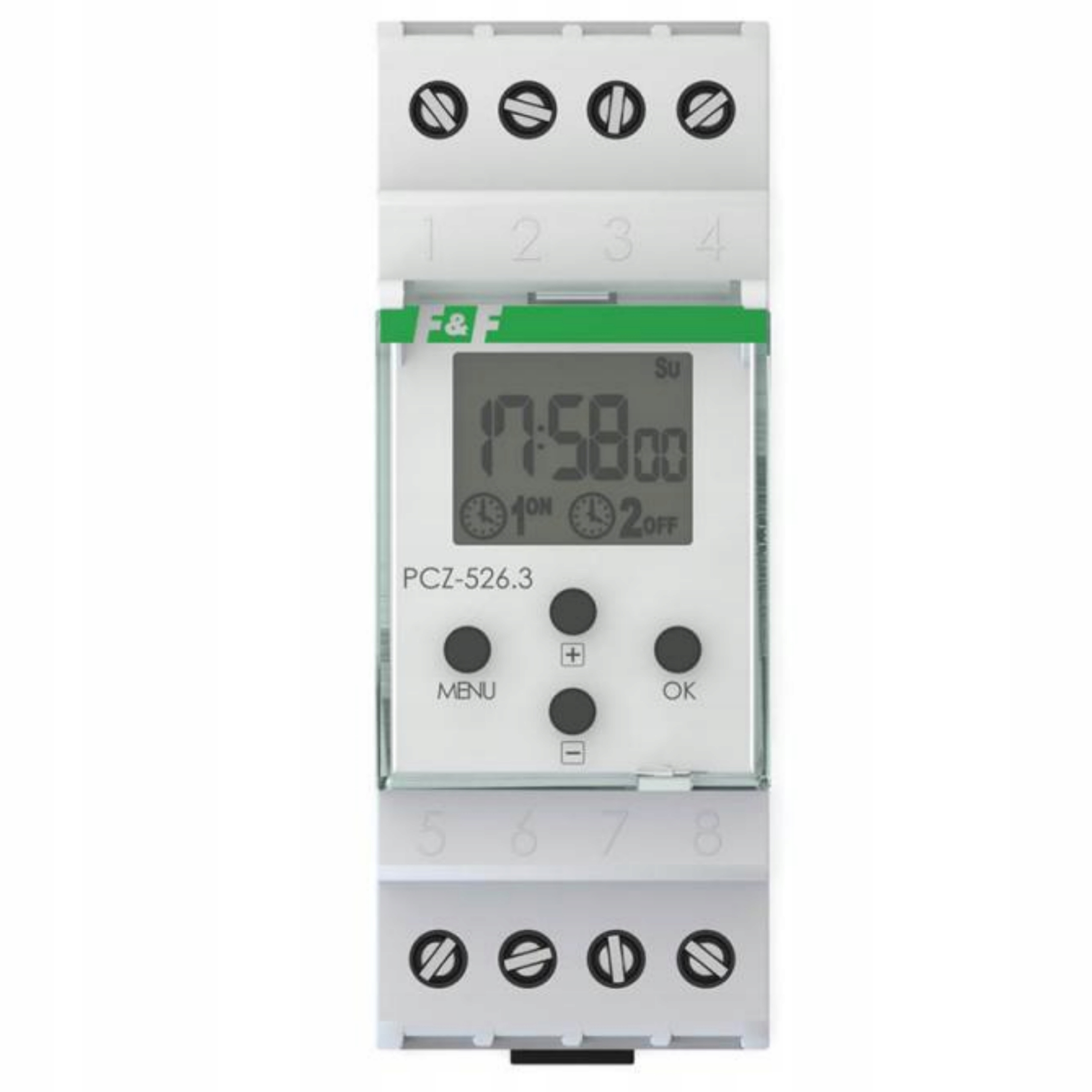 Dvoukanálový digitální astronomický ovládací hodinový stroj