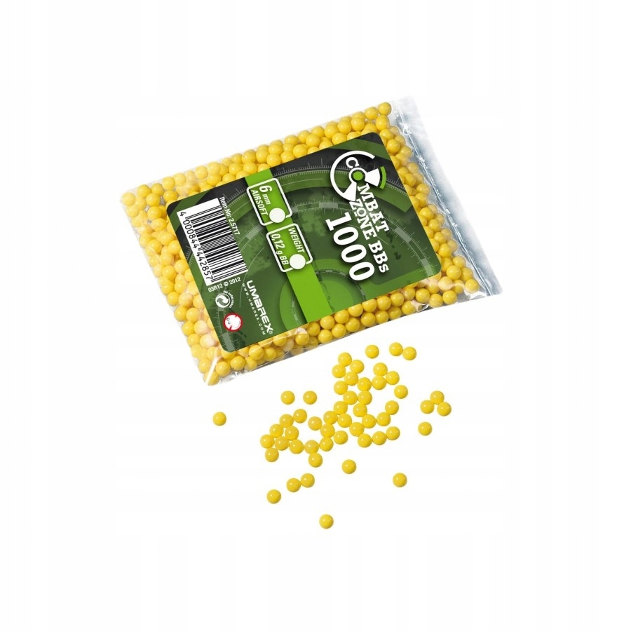 Kulki Bb Asg Combat Zone Basic 0,12g 6 mm 1000 szt