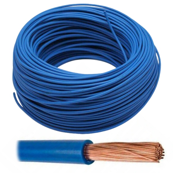 Kábel Lgy 2,5 modrý šnúra jednožilová Elpar balenie 100 m