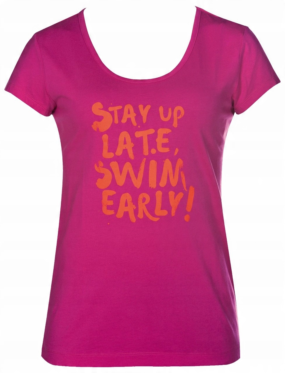 

Koszulka damska Arena Slogan Swim Early S