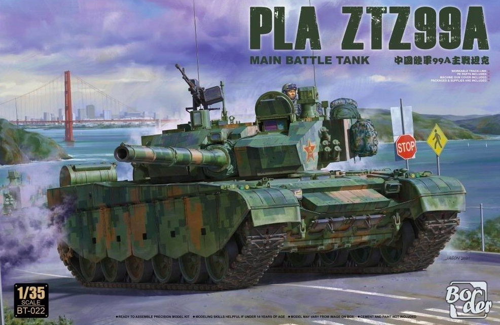 Border Model BT-022 Pla ZTZ99A Mbt