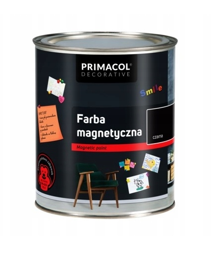 Primacol Farba magnetyczna akrylowa 0,75l tablicowa na magnesy