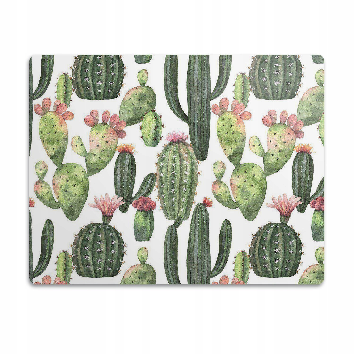 Levně Podložka pod misku pro psa kočku Píchající kaktusy 90x60