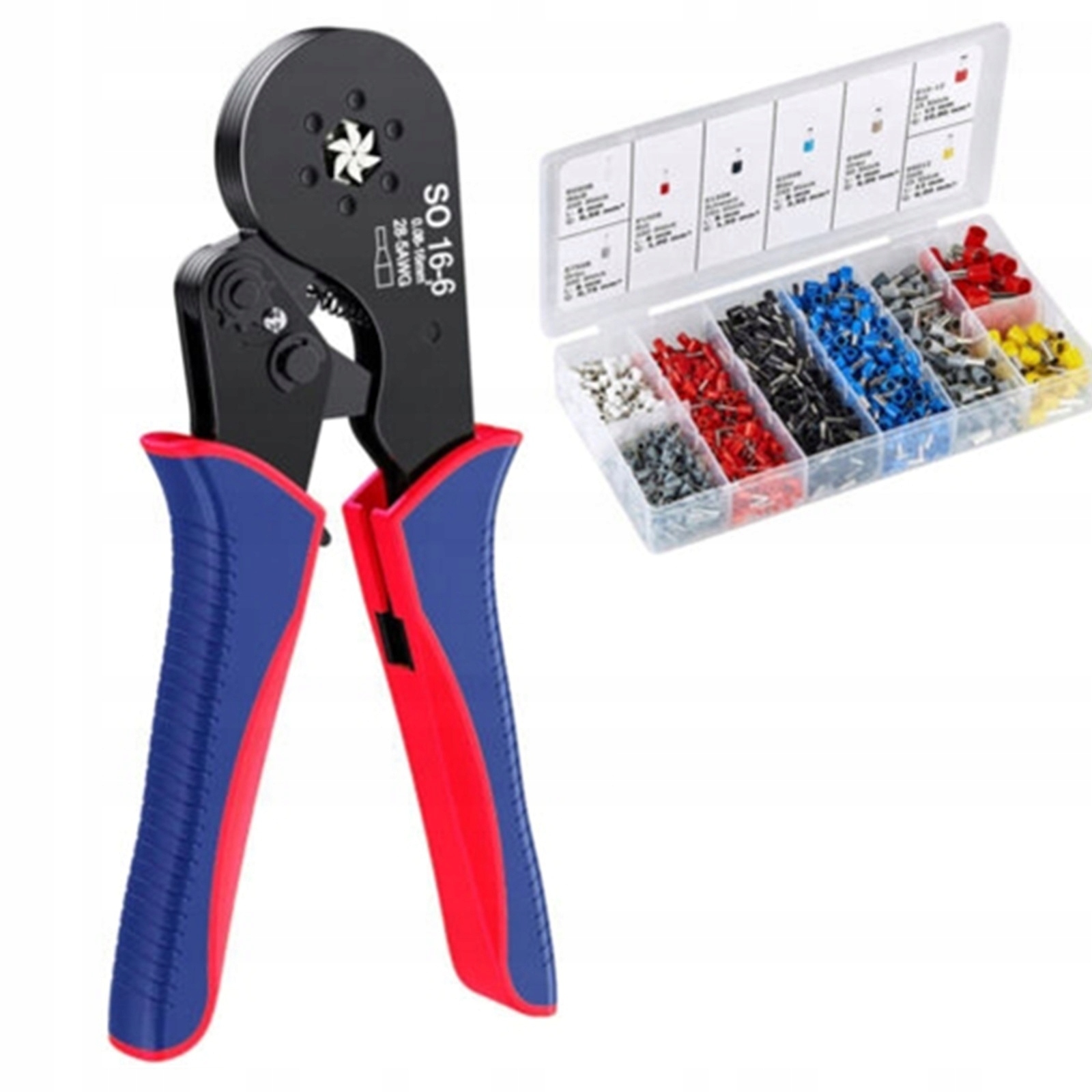 Pražské Pouzdro Kabelů Konektorů Pouzdra Kabli 0,08 mm² 16 mm² +1200 ks