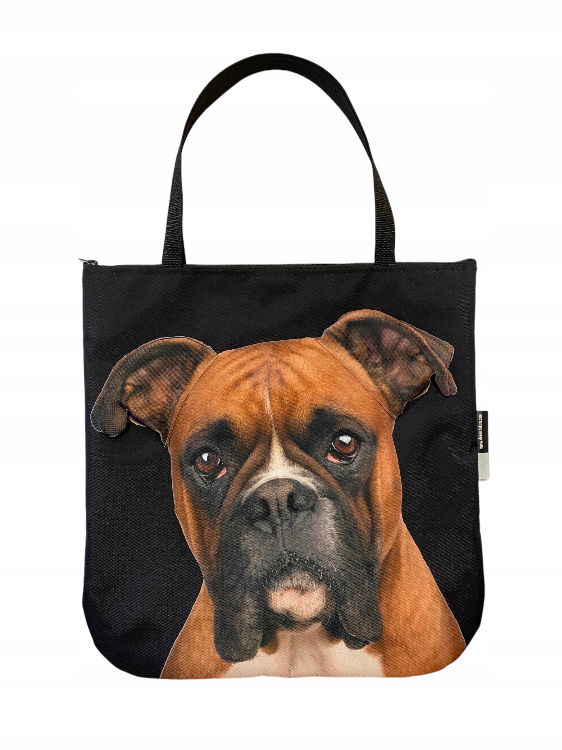 3D Taška se psem Boxerem Boxer pes velká na nákupy