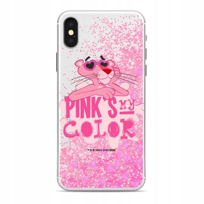 

Etui Pink Panther Huawei P10 Brokat Różowa Panter