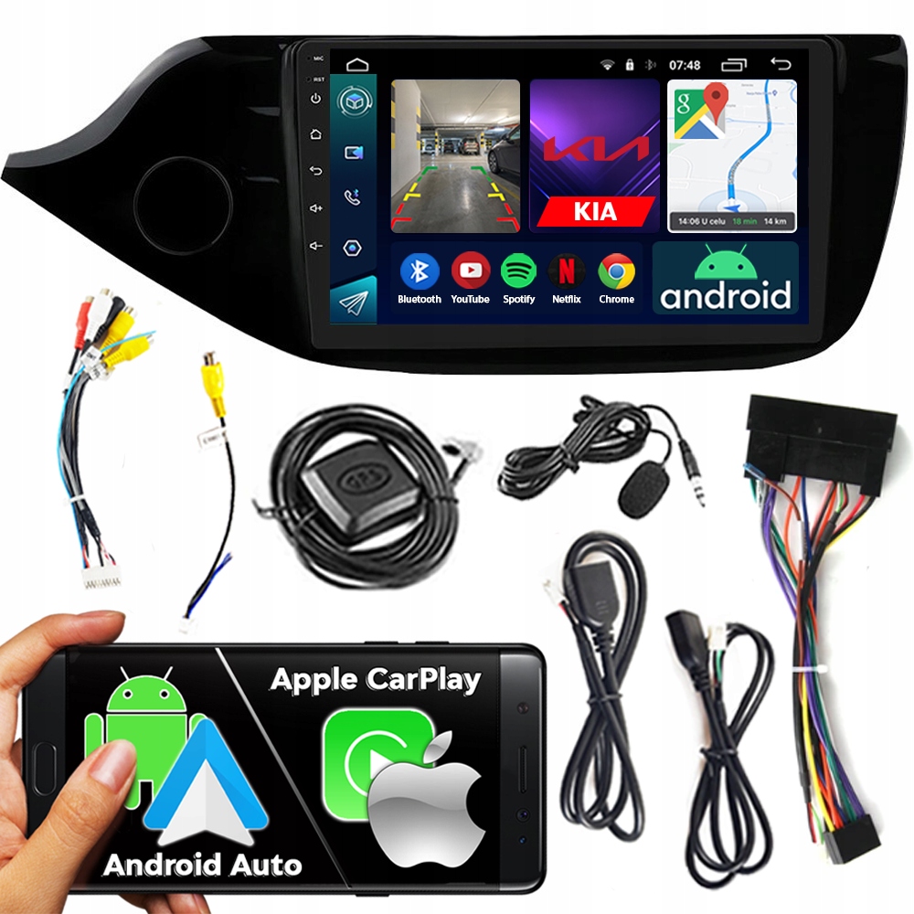 Autorádio 2DIN Ncs RS-305 Kia Ceed 2 II 2012-2018 Android Navigace