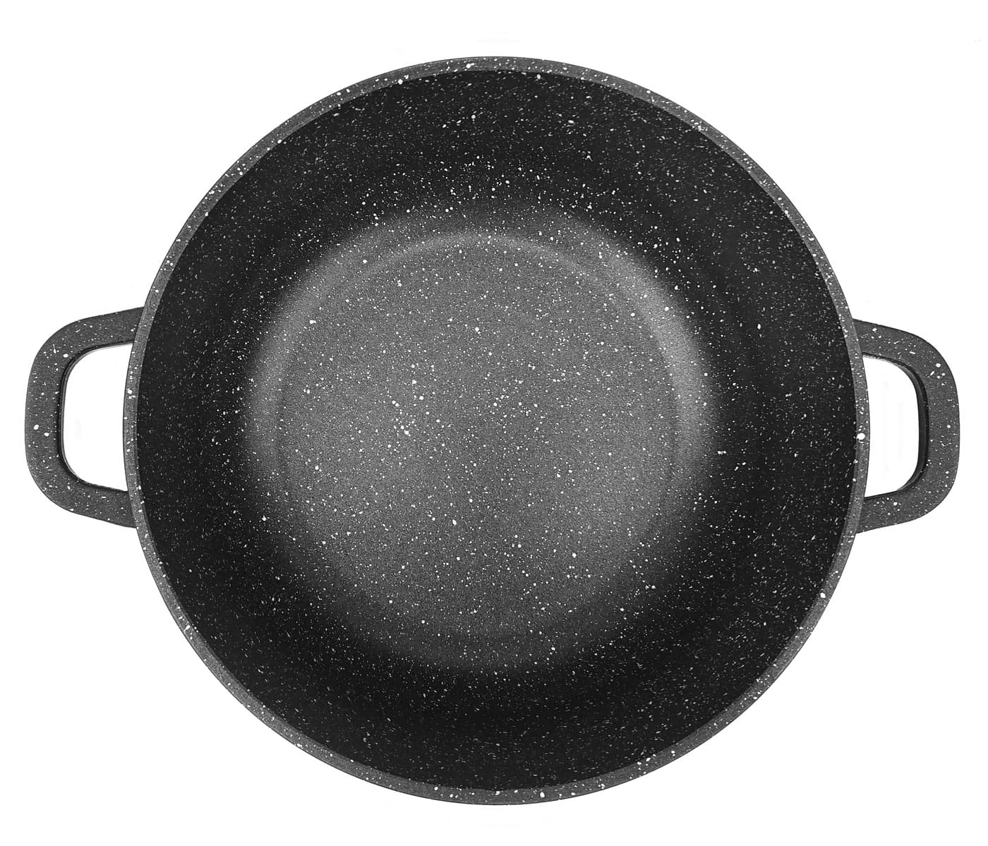 KOMPLET GARNKI CERAMICZNO-MARMURKOWE ZILNER CZARNE Materiał aluminiowe