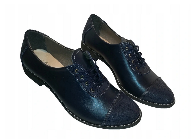 

90. Uniwersał sznurowane półbuty jazzówki s.nat.