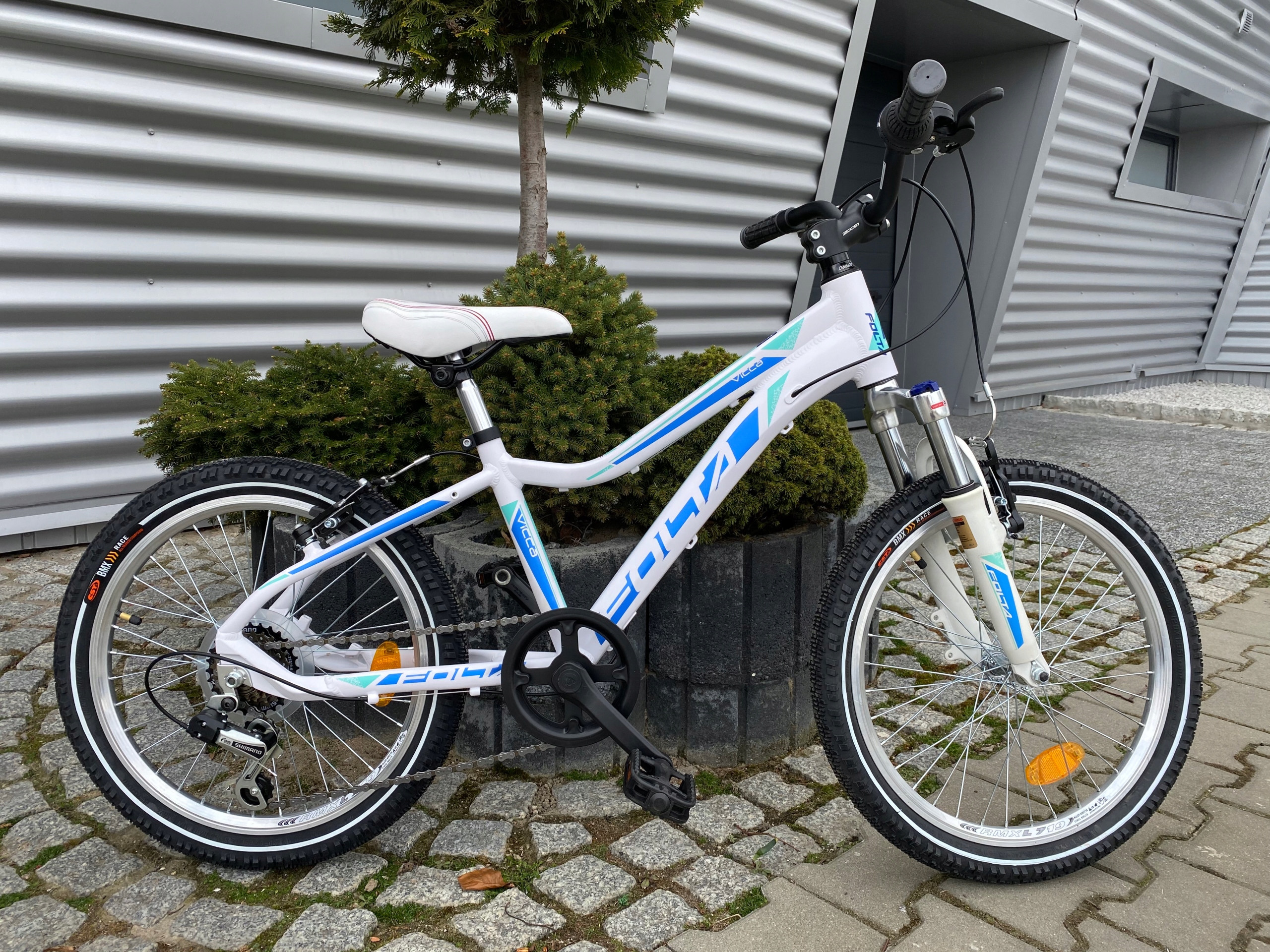 ROWER 20 CALI DZIECIĘCY ROWEREK GÓRAL SHIMANO ALU folta piękny Rozmiar ramy 11 cali