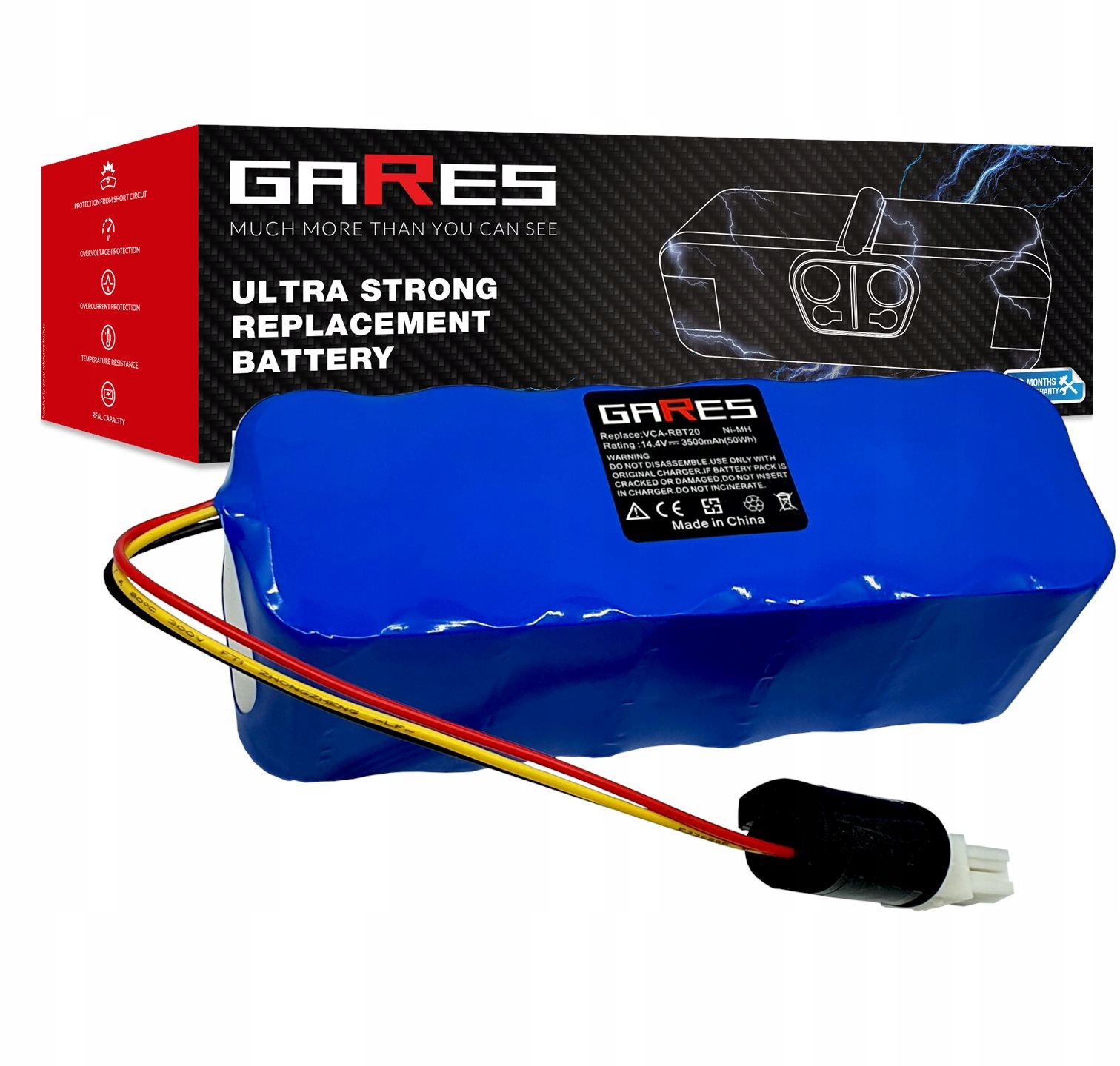 Baterie Akumulátor pro Samsung Navibot SR8875 SR8895 14,4V 3,5Ah