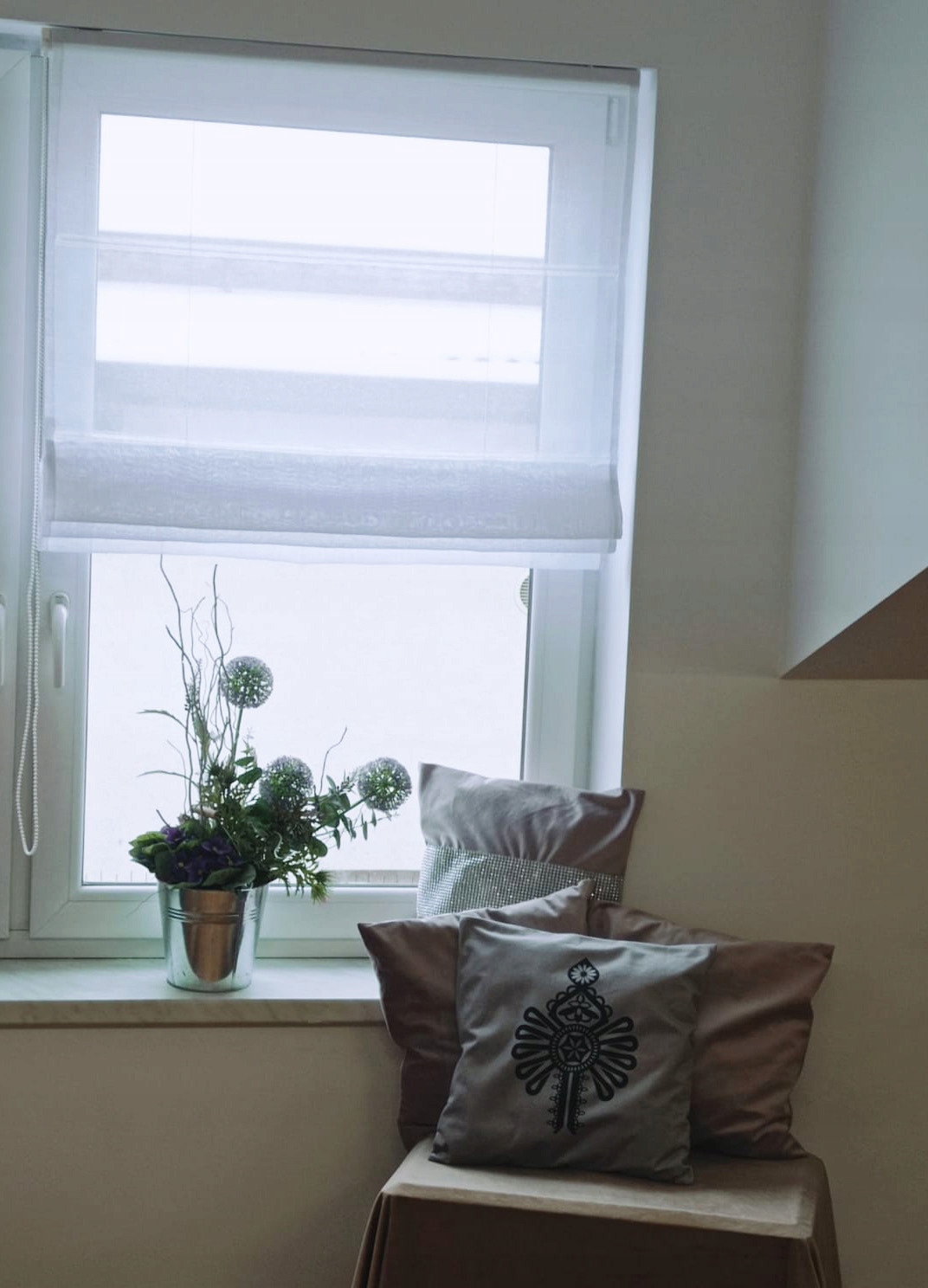 ROLETA RZYMSKA MECHANIZM KOMPLETNY 120 CM WYMIAR Marka inna marka