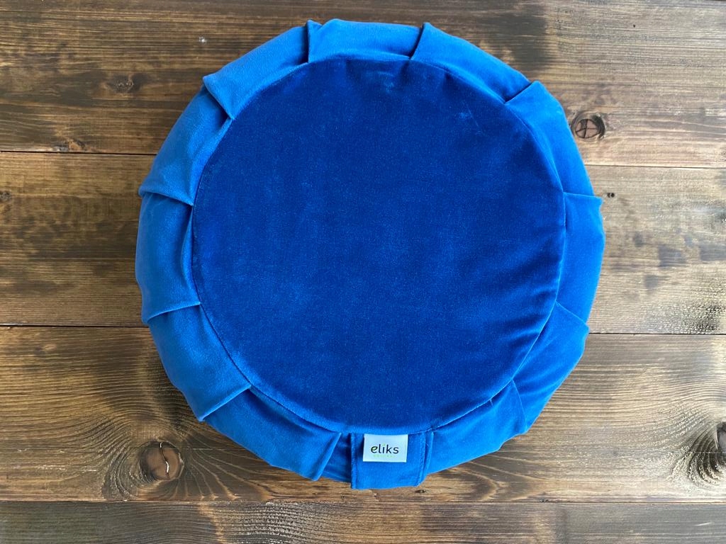Zafu polštář Meditace Samet 100% bavlna Lux Polský Výrobek