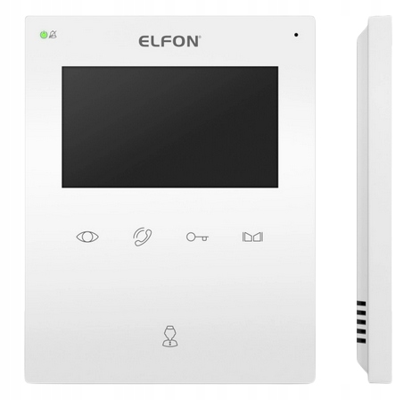 Monitor Elfon Optima OP-VM5 LCD 4,3" biely