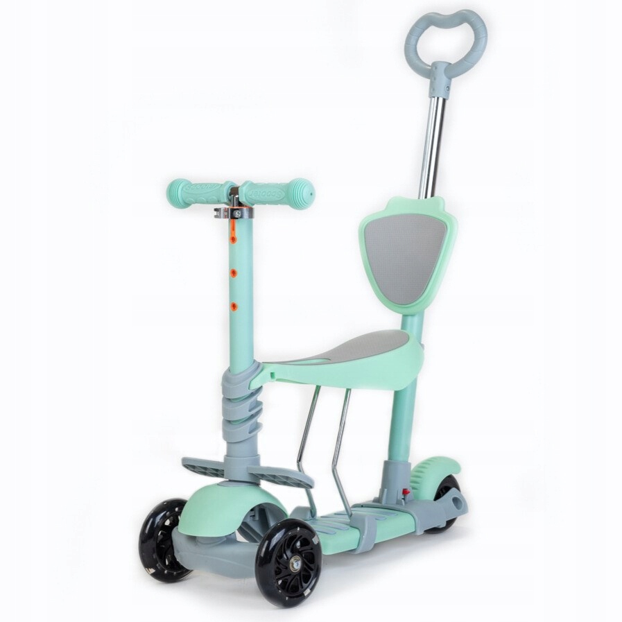 Baby MIX Multi Hulajnoga Trójkołowa Dla Dzieci Niebieska